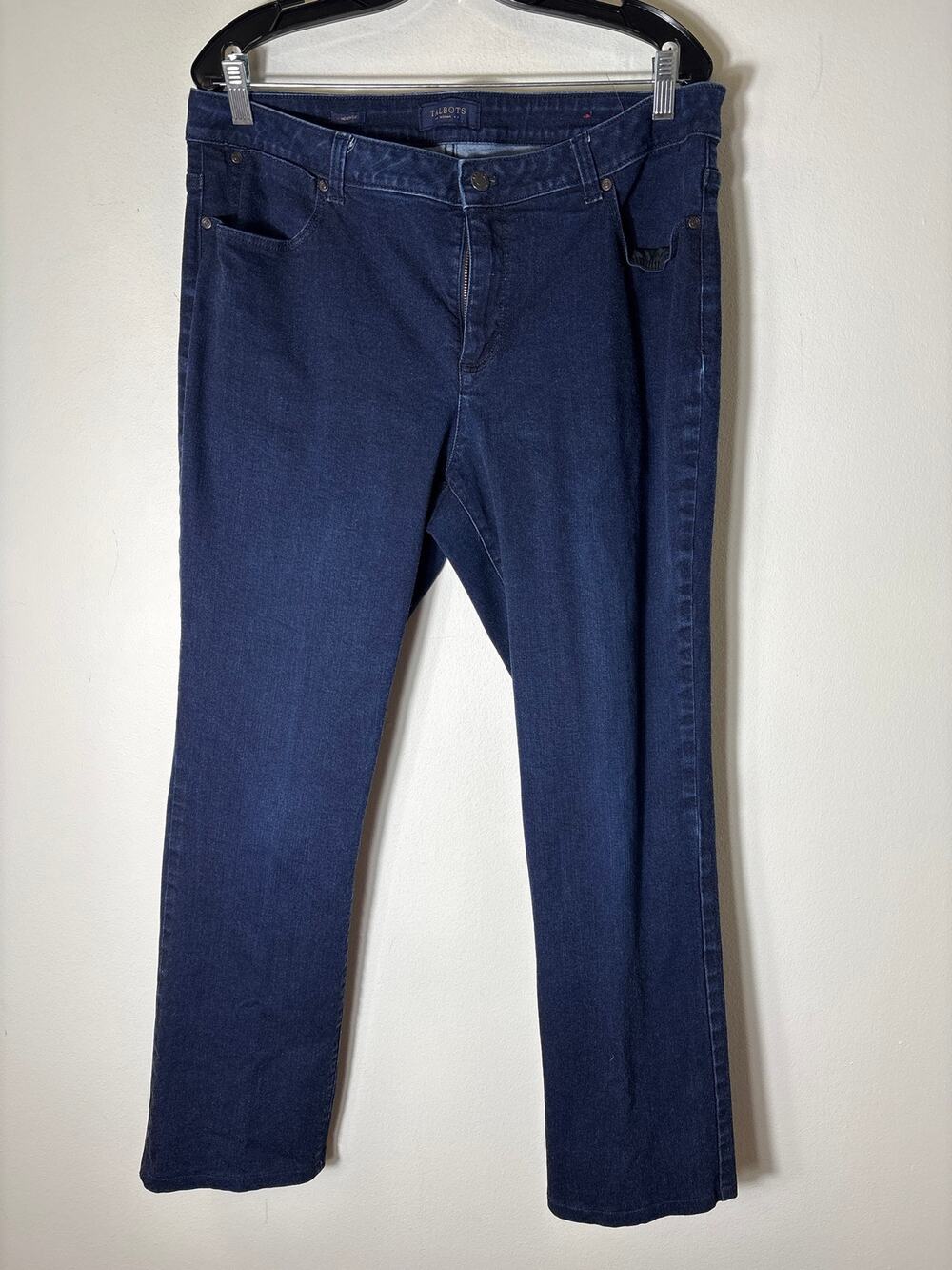 Talbots Dark Wash Heritage Denim Sz 16